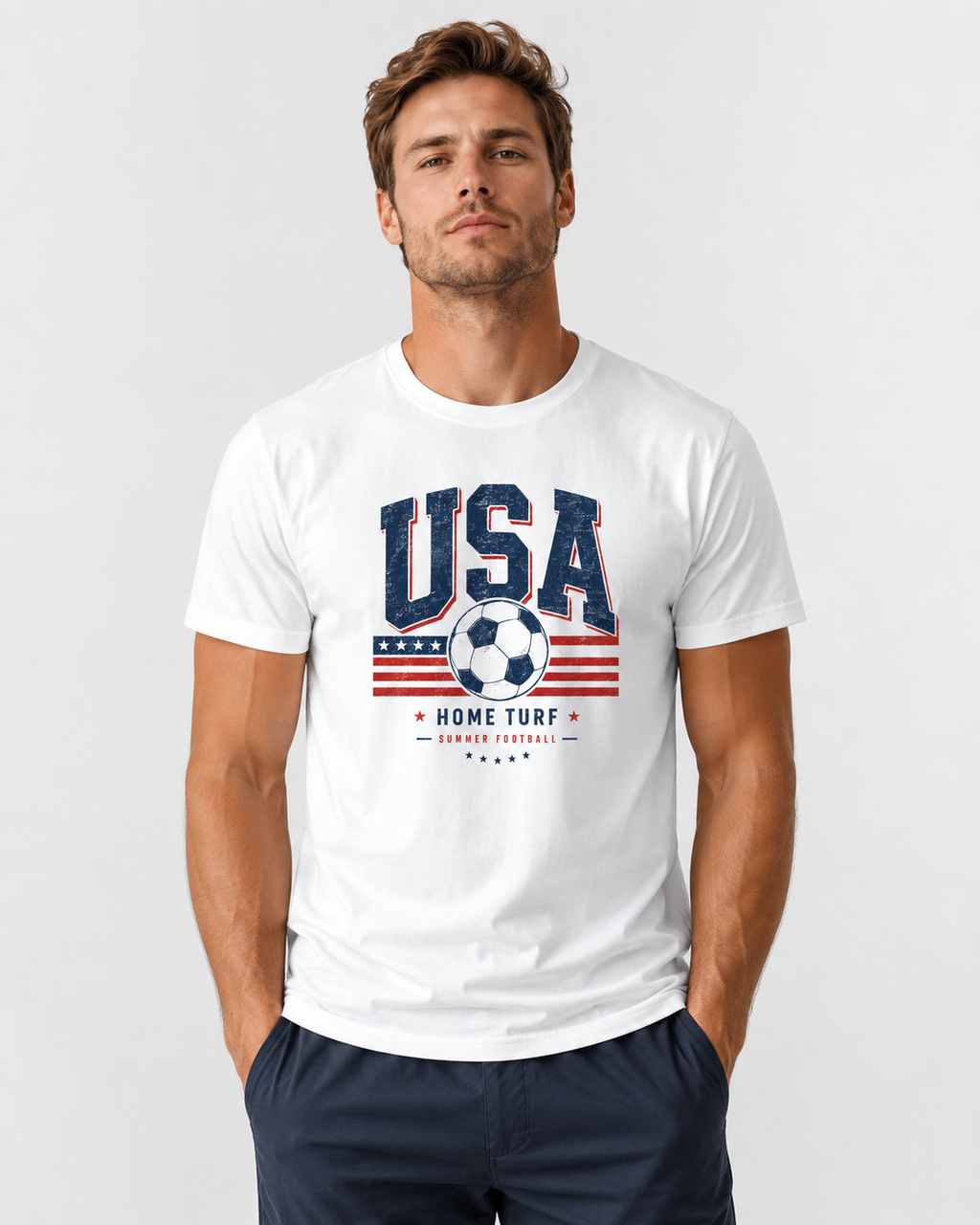 USA Vintage Soccer Tee