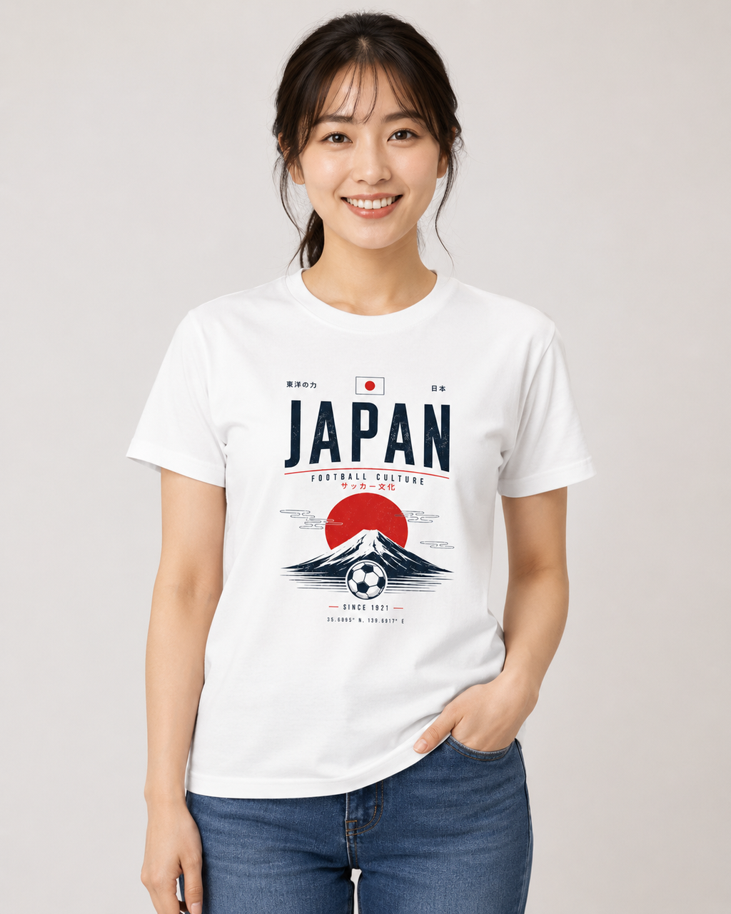 Japan Football Culture Tee