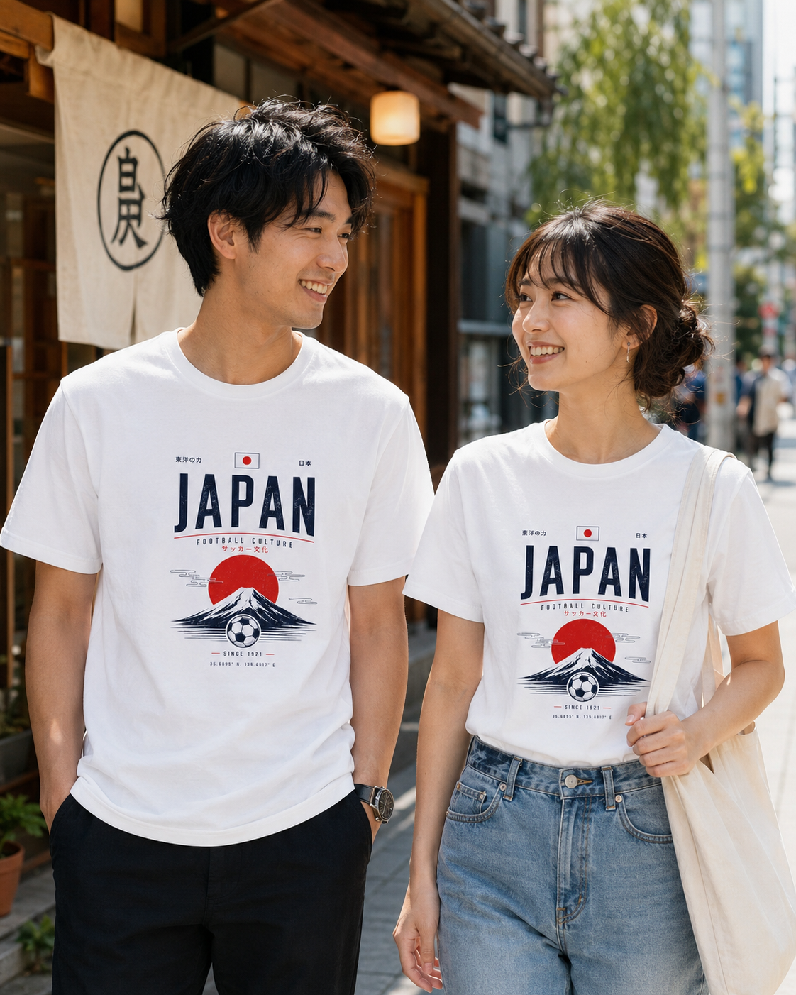 Japan Football Culture Tee