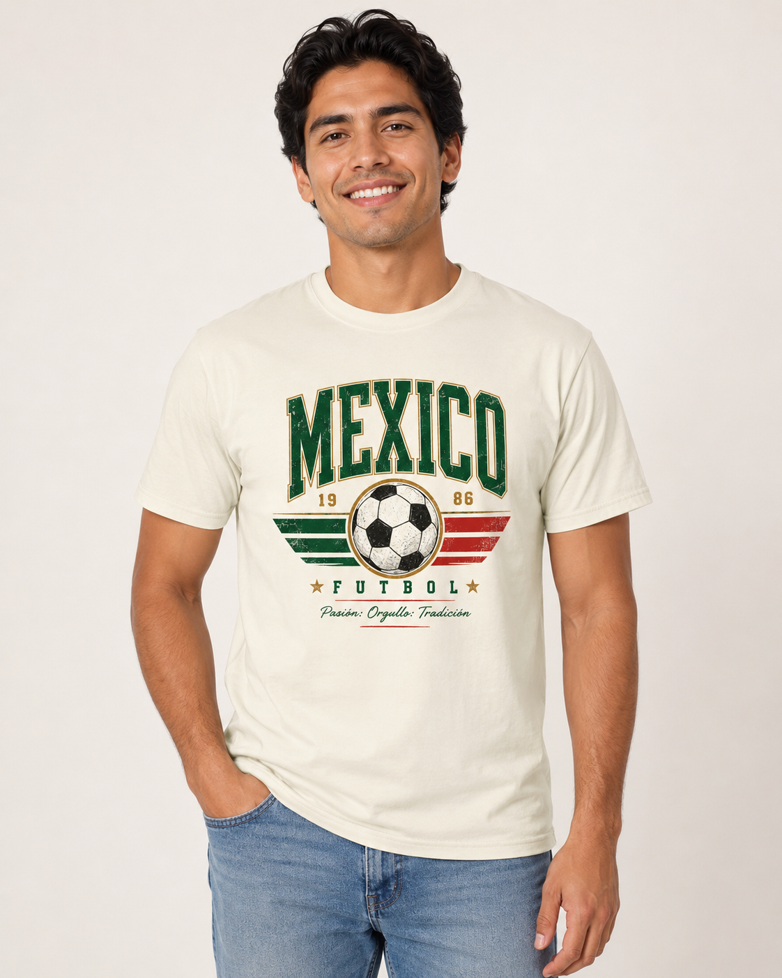 Mexico Vintage Fútbol Tee