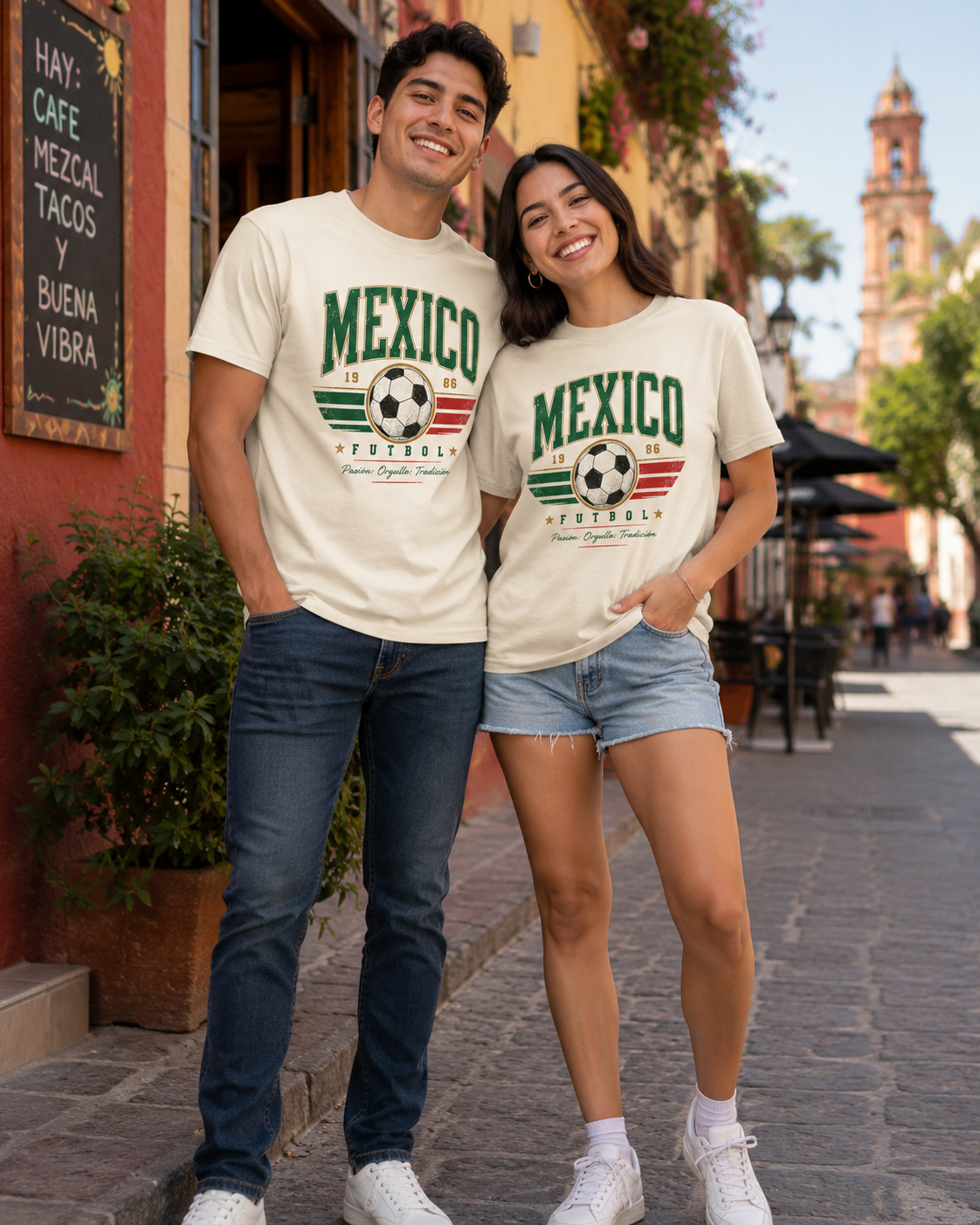 Mexico Vintage Fútbol Tee